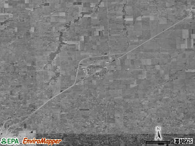 Zip code 60420 satellite photo by USGS