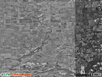 Zip code 60447 satellite photo by USGS