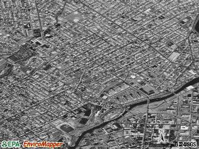 Zip code 07522 satellite photo by USGS