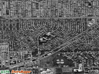 Zip code 60456 satellite photo by USGS