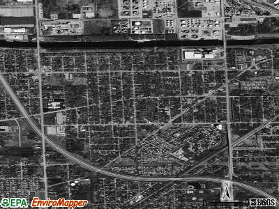 Zip code 60472 satellite photo by USGS