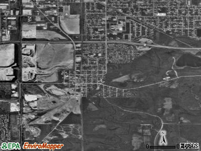 Zip code 60476 satellite photo by USGS