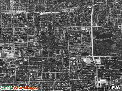Zip code 60514 satellite photo by USGS