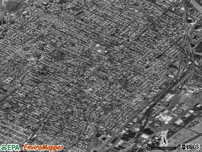 Zip code 07604 satellite photo by USGS