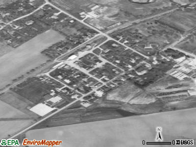 Zip code 60536 satellite photo by USGS