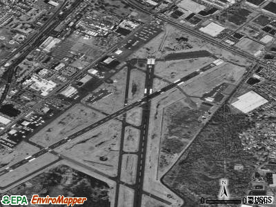 Zip code 07608 satellite photo by USGS