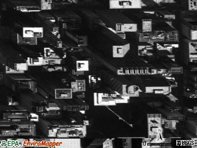 Zip code 60603 satellite photo by USGS