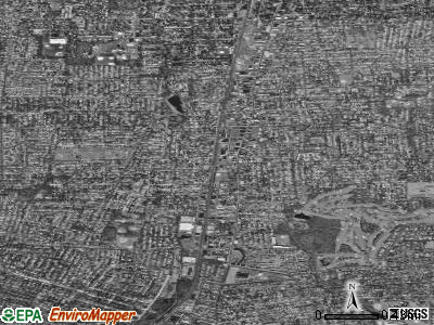 Zip code 07621 satellite photo by USGS