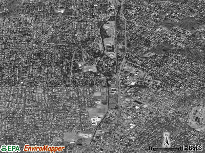 Zip code 07626 satellite photo by USGS
