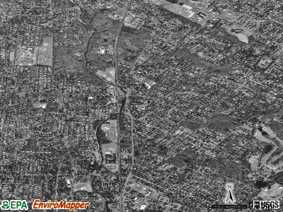 Zip code 07628 satellite photo by USGS