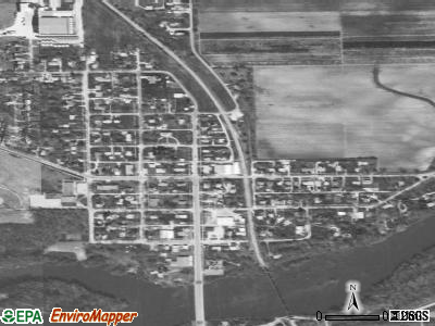 Zip code 60910 satellite photo by USGS