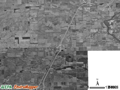 Zip code 60922 satellite photo by USGS