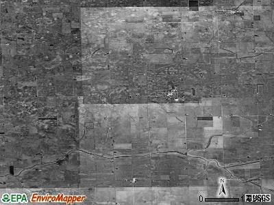 Zip code 60929 satellite photo by USGS