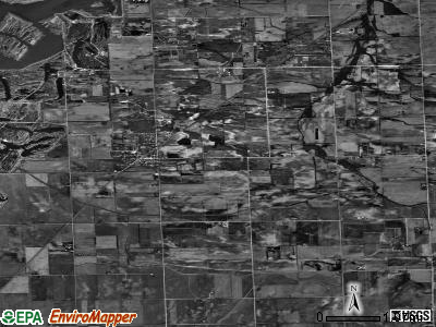 Zip code 60935 satellite photo by USGS