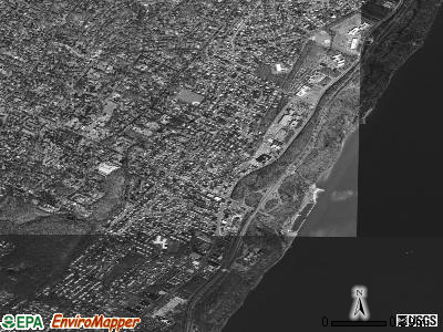 Zip code 07632 satellite photo by USGS