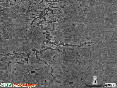 Zip code 60953 satellite photo by USGS