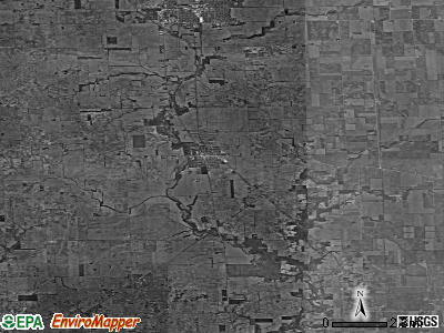 Zip code 60963 satellite photo by USGS