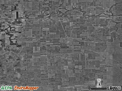 Zip code 60966 satellite photo by USGS