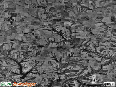 Zip code 61001 satellite photo by USGS