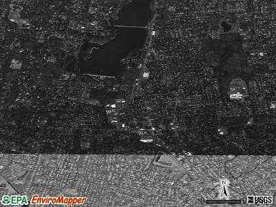 Zip code 07642 satellite photo by USGS