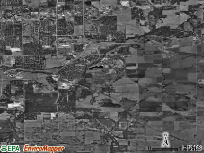Zip code 61016 satellite photo by USGS