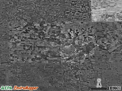 Zip code 61032 satellite photo by USGS