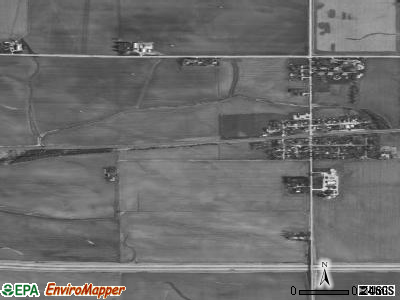 Zip code 61057 satellite photo by USGS