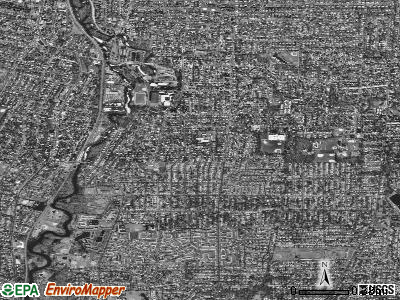 Zip code 07646 satellite photo by USGS