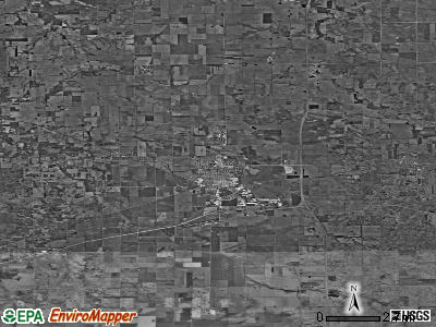 Zip code 61068 satellite photo by USGS