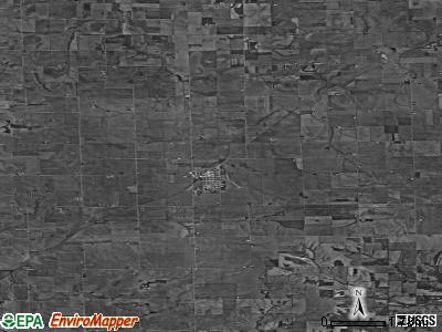 Zip code 61078 satellite photo by USGS