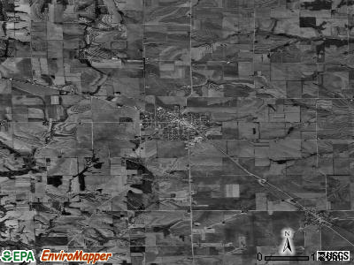 Zip code 61087 satellite photo by USGS