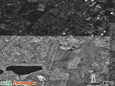 Zip code 07648 satellite photo by USGS