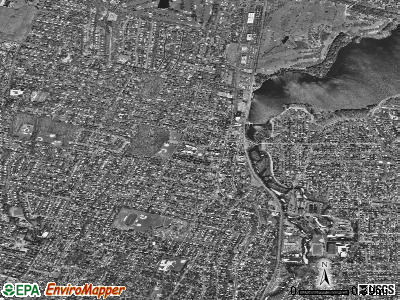 Zip code 07649 satellite photo by USGS