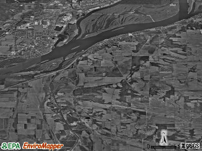 Zip code 61230 satellite photo by USGS