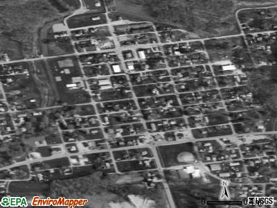 Zip code 61232 satellite photo by USGS