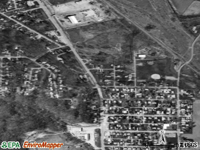 Zip code 61239 satellite photo by USGS