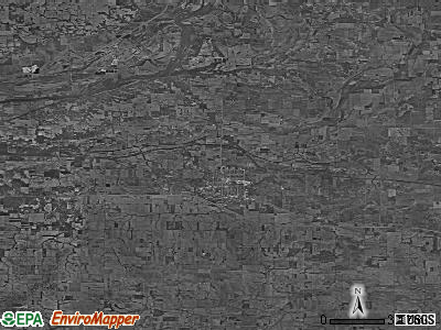 Zip code 61254 satellite photo by USGS
