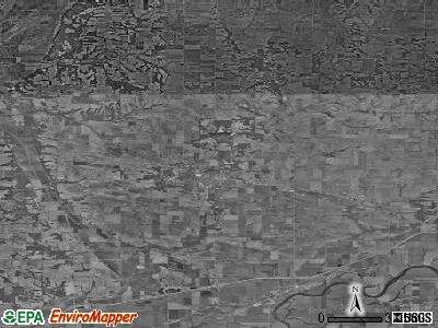 Zip code 61270 satellite photo by USGS
