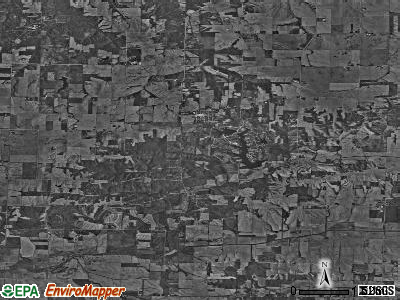 Zip code 61281 satellite photo by USGS