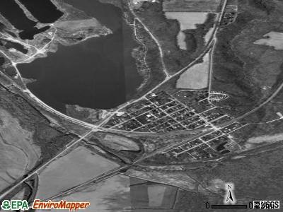 Zip code 61315 satellite photo by USGS