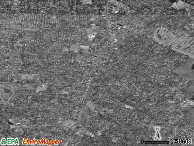Zip code 07670 satellite photo by USGS