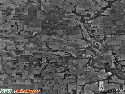 Zip code 61379 satellite photo by USGS