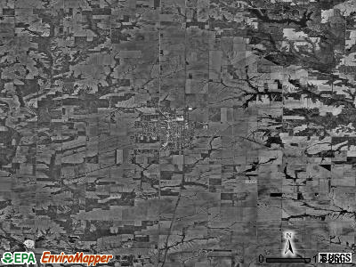 Zip code 61410 satellite photo by USGS
