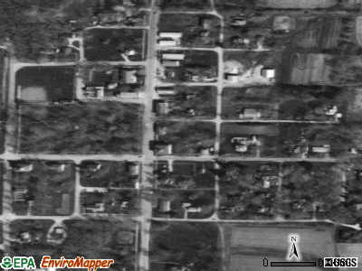 Zip code 61419 satellite photo by USGS