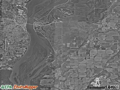 Zip code 61425 satellite photo by USGS