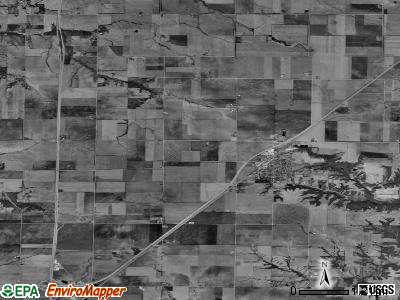 Zip code 61488 satellite photo by USGS