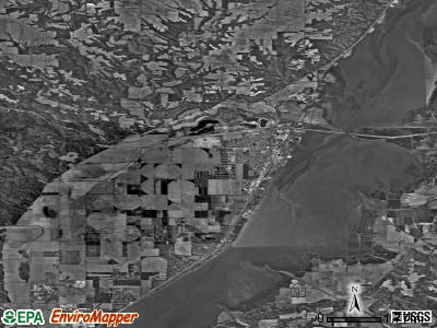 Zip code 61523 satellite photo by USGS