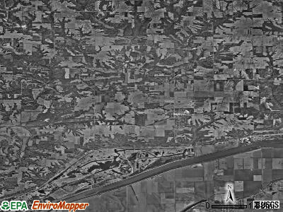 Zip code 61533 satellite photo by USGS