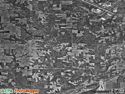 Zip code 61547 satellite photo by USGS