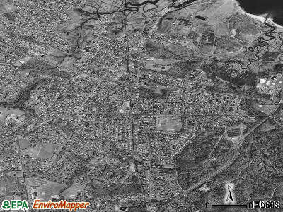Zip code 07718 satellite photo by USGS